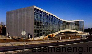 نمای کرتین وال شرکت سکو ایران